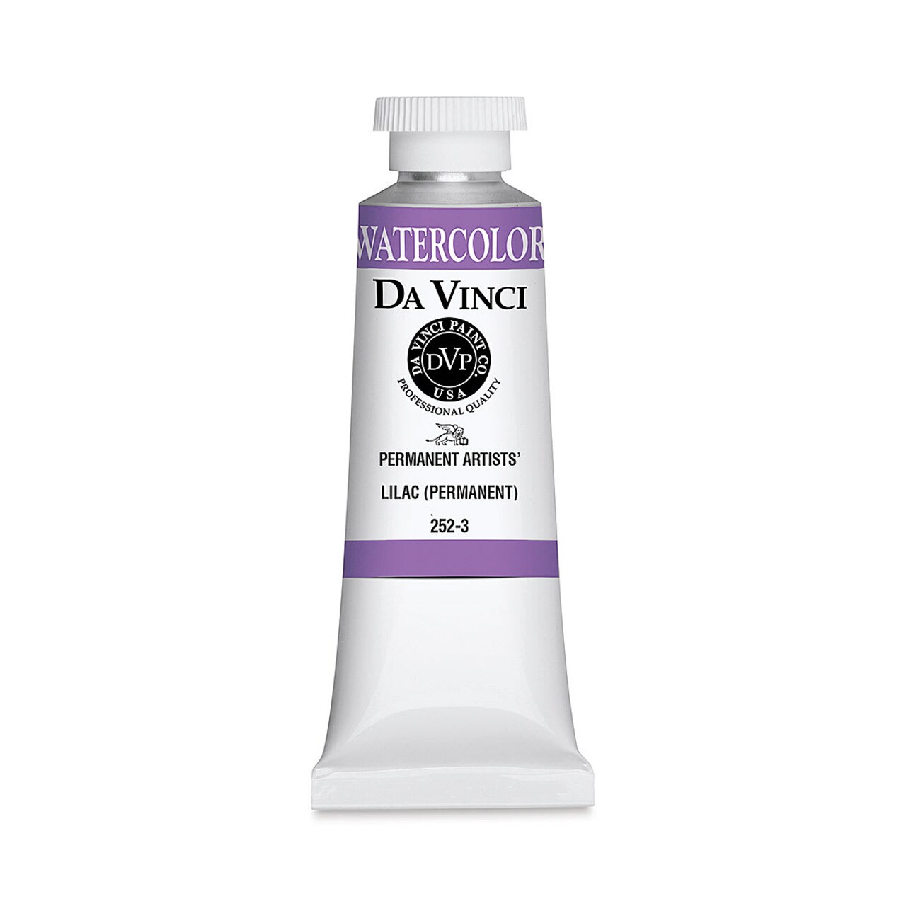 Da Vinci Artists' Permanent Watercolor - Lilac (Permanent), 37 ml tube